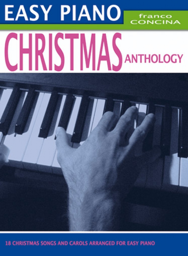 Cubierta de Easy Piano Christmas Anthology, de Franco Concina