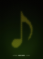 Cubierta de Cuaderno de Música 12 líneas (Carta de Marfil)