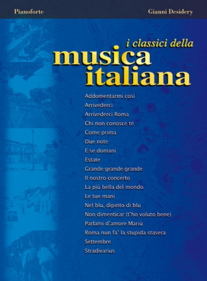 Couverture de I Classici della Musica Italiana, de Gianni Desidery