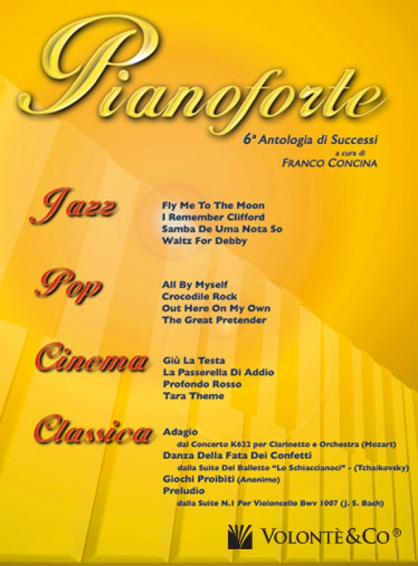 Cubierta de Pianoforte Vol.6, de Franco Concina
