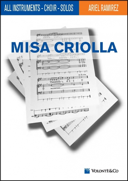 Cubierta de Misa Criolla , de Ariel Ramirez