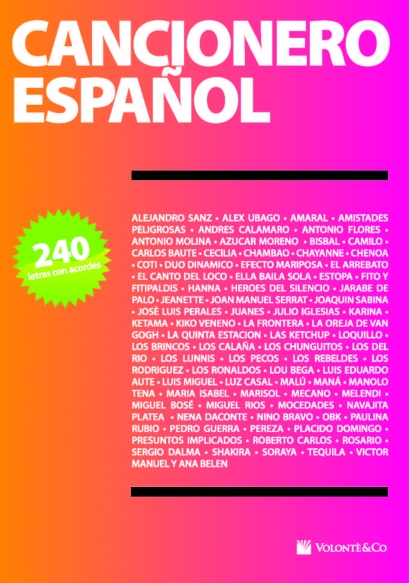 Cubierta de Cancionero Español