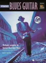 Cubierta de Blues Guitar Intermediare, de Matt Smith
