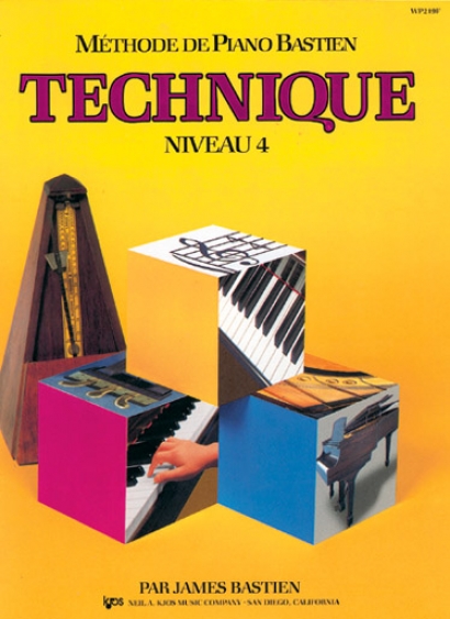 Méthode de Piano Bastien - Technique Niveau 4