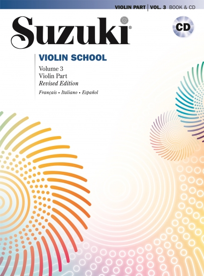 Couverture de Suzuki Violin School Vol. 3 – Avec CD  , de Shinichi Suzuki