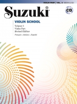Couverture de Suzuki Violin School Vol. 3 – Avec CD  , de Shinichi Suzuki