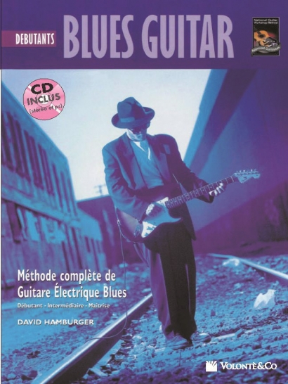 Cubierta de Blues Guitar - Débutants , de David Hamburger