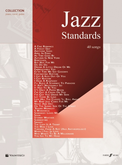Cubierta de Jazz Standards Collection