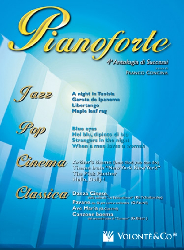 Cubierta de Pianoforte Vol.4, de Franco Concina