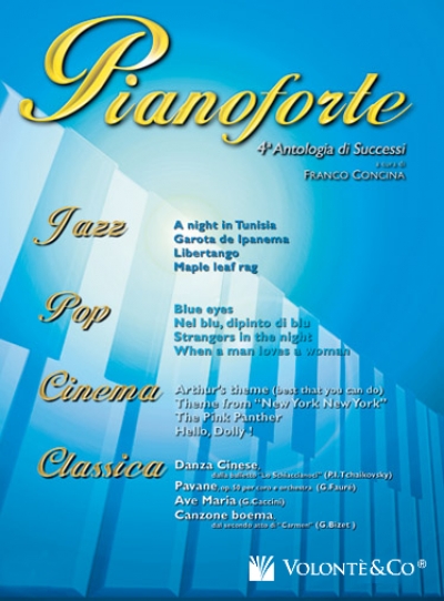Cubierta de Pianoforte Vol.4, de Franco Concina