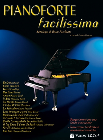 Cubierta de Pianoforte Facilissimo Vol.1, de Franco Concina