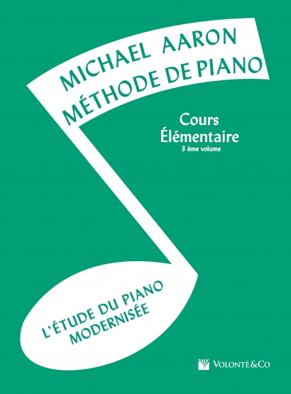 Cubierta de Cours Élémentaire 3ème Volume , de Michael Aaron