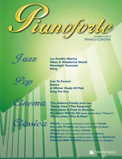 Cubierta de Pianoforte Vol.1, de Franco Concina