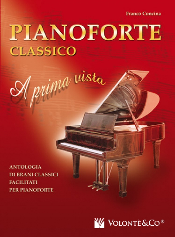 Cubierta de Pianoforte Classico a Prima Vista Vol.1, de Franco Concina