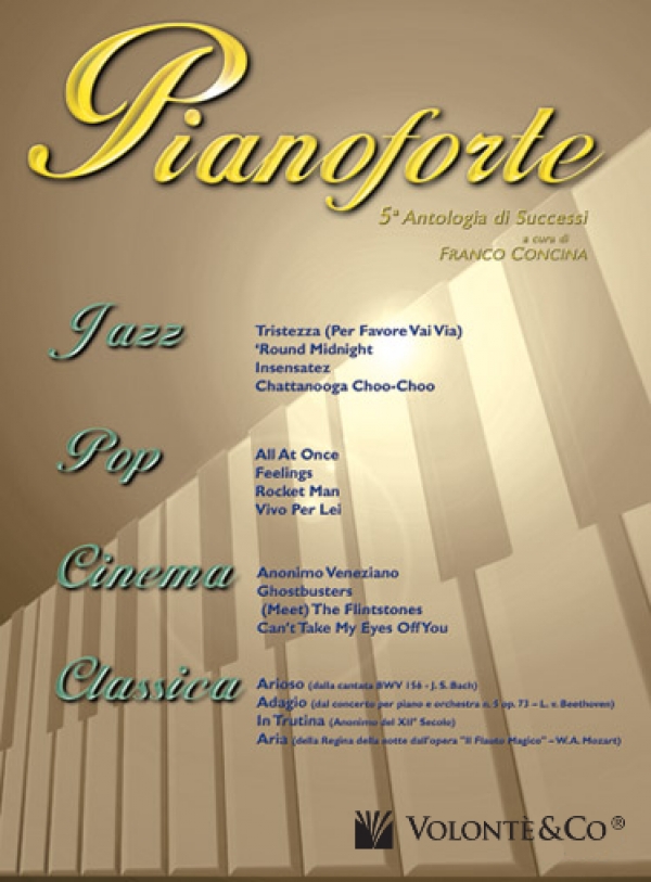 Cubierta de Pianoforte Vol.5, de Franco Concina