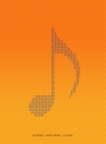 Cubierta de Cuaderno de Música 12 líneas (Carta Blanca)