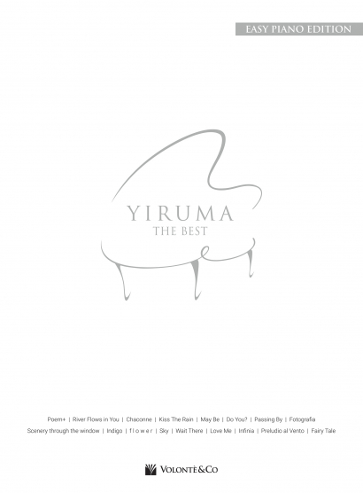 YIRUMA THE BEST - EASY PIANO EDITION