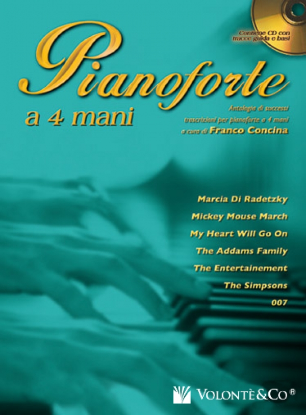 Cubierta de Pianoforte a 4 Mani Ant. Vol.1, de Franco Concina
