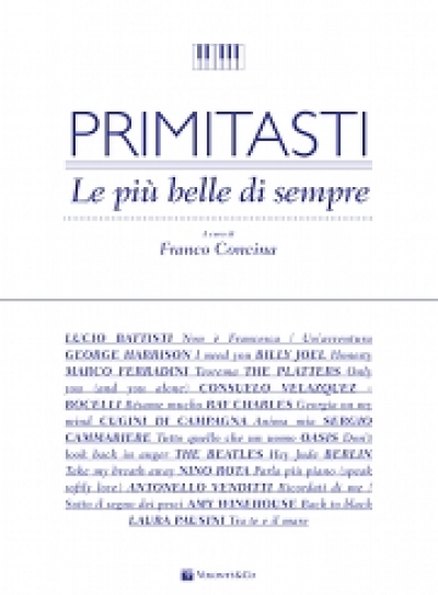Cubierta de Primi Tasti Le più Belle di sempre, de Franco Concina