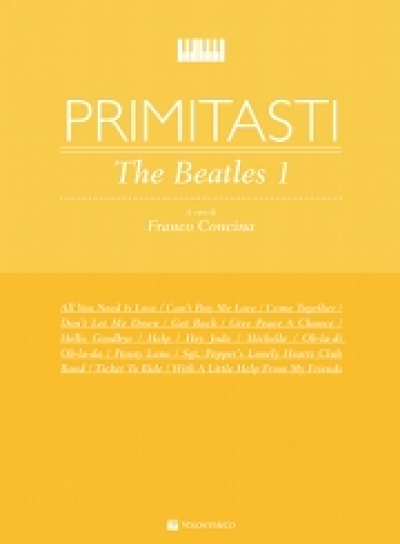 Cubierta de Primi Tasti -The Beatles - Vol. 1, de Franco Concina