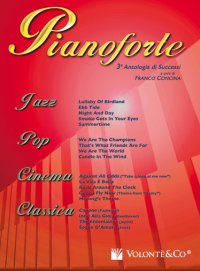 Cubierta de Pianoforte Vol.3, de Franco Concina