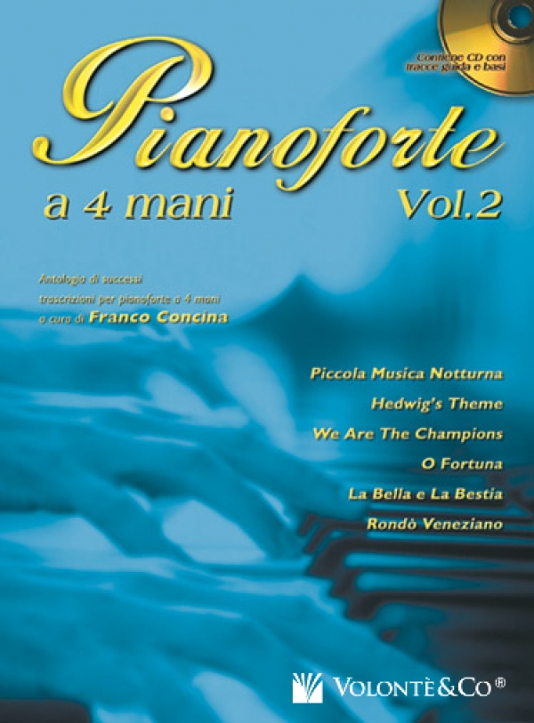 Cubierta de Pianoforte a 4 Mani Ant. Vol.2, de Franco Concina