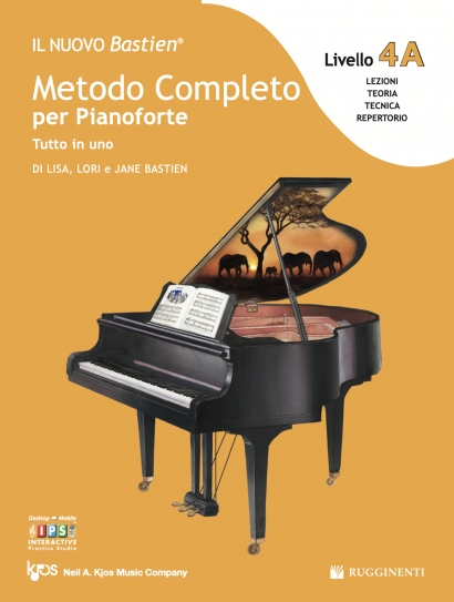 IL NUOVO BASTIEN® Metodo Completo per pianoforte - Tutto in uno Livello 4A