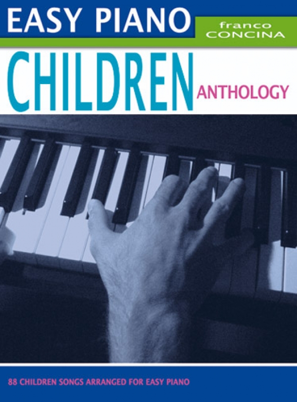 Cubierta de Easy Piano Children Anthology, de Franco Concina