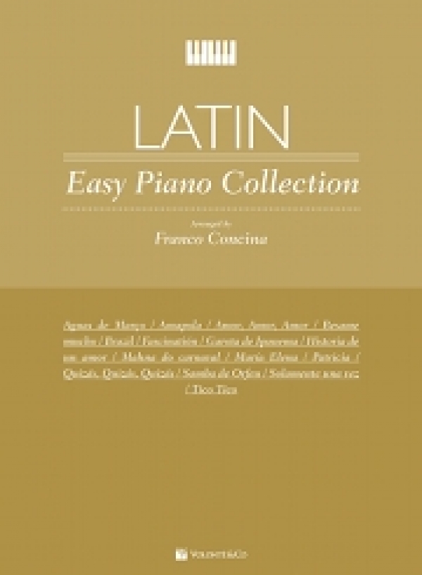 Cubierta de Primi Tasti Latin – easy Piano Collection, de Franco Concina