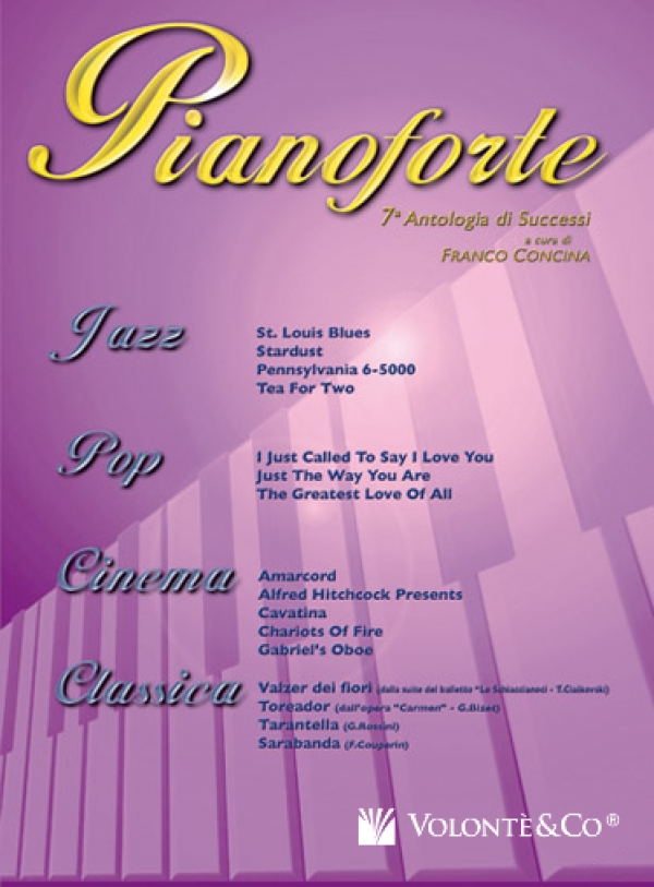 Cubierta de Pianoforte Vol.7, de Franco Concina