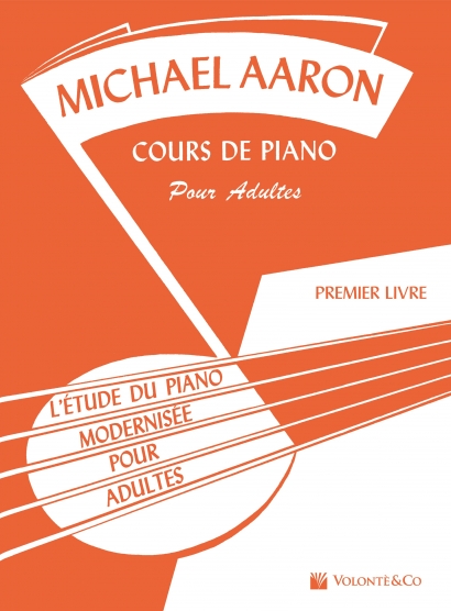 Cubierta de Cours de Piano pour Adultes Vol. 1 , de Michael Aaron