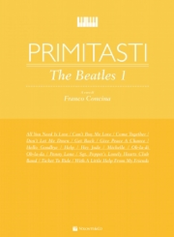 Cubierta de Primi Tasti -The Beatles Vol.1, de Franco Concina