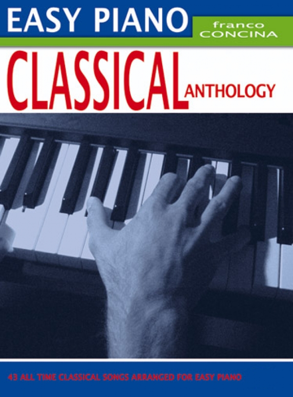 Cubierta de Easy Piano Classical Anthology, de Franco Concina